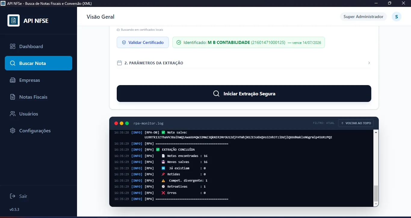API NFSe — 3/11